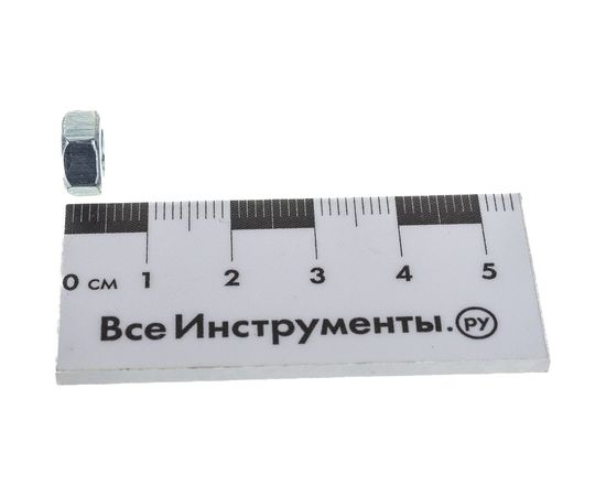 Шестигранная гайка Метизный двор M6 DIN 934.30 шт. 4607173902917 – изображение 2