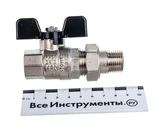Шаровой полнопроходной кран с американкой STOUT ВР/НР RG008Q0F4S6BT7 – изображение 5