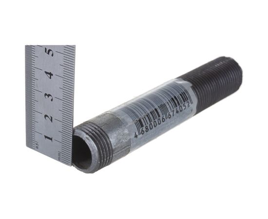 Стальной сгон ДТРД ДУ-15 мм, L-110 мм, оцинкованный 151101 – изображение 3