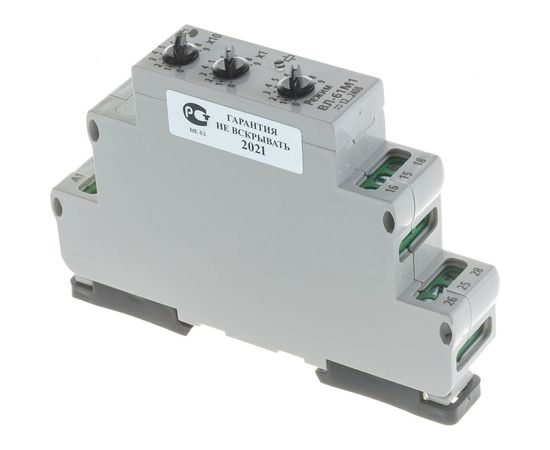 Реле времени Реле и Автоматика, ВЛ-61М1 0,1с-9, 9ч,12-240В 50Гц, пост. A8223-79680466 – изображение 2