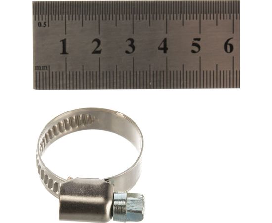 Универсальный хомут ЕВРОПАРТНЕР 16-25, нержав. сталь, 1 шт. G1 0868 – изображение 4