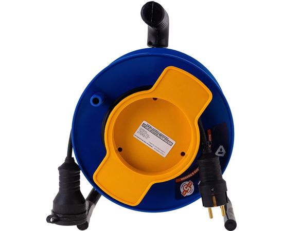 Удлинитель АТЛАНТ ПВС Атом 2х1,5 40м на садовой катушке 40279 – изображение 2