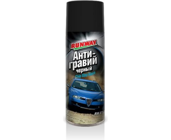 Антигравий черный RUNWAY 450 мл аэрозоль RW6101 