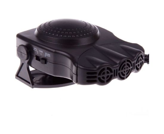 Тепловентилятор в прикуриватель SKYWAY 12V, с керамическим нагревательным элементом, черный S02501004 