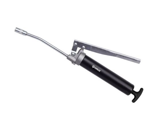 Мини шприц рычажного типа с трубкой 150 мм для смазки (413 атм) Groz G14R/B GR43280 