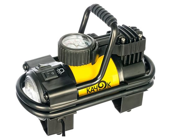 Автомобильный портативный компрессор Качок K90 LED 