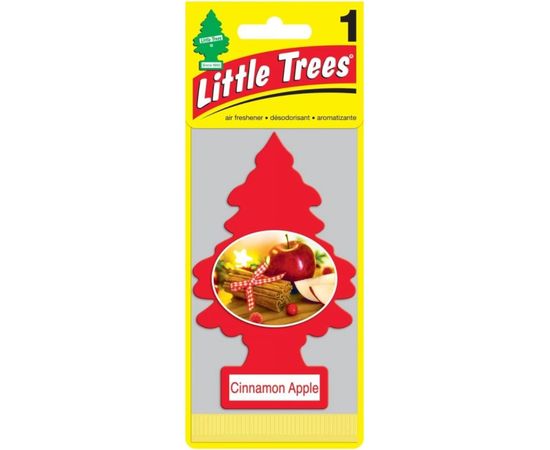 Ароматизатор елочка Car-Freshner Cinamon Apple Яблоко с корицей U1P-10338-RUSS 