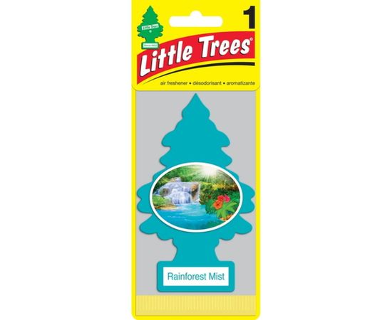 Ароматизатор елочка Car-Freshner Rainforest Mist Тропический туман U1P-10106-RUSS 