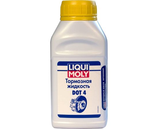 Тормозная жидкость, 0.25л LIQUI MOLY Bremsenflussigkeit DOT-4 8832 
