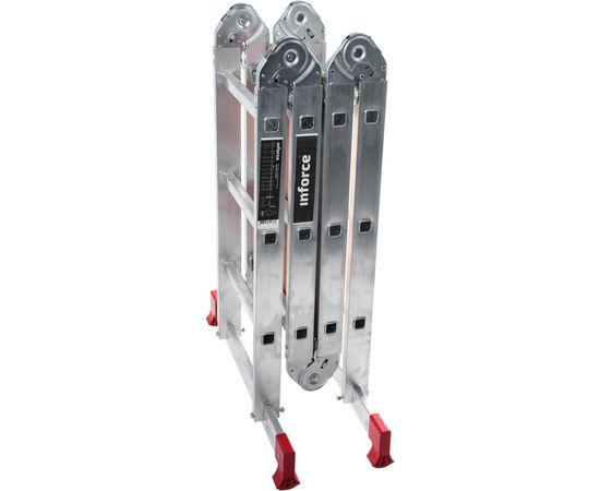 Лестница-трансформер с помостом Inforce 4x3 ЛП-Т-4-3-П 