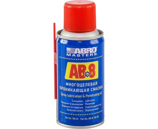 Смазка многоцелевая проникающая Masters 100 мл ABRO AB-8-100-R 