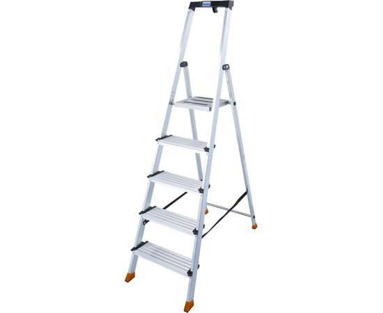 Свободностоящая стремянка, 5 ступеней Krause MONTO SEPURO 127235 