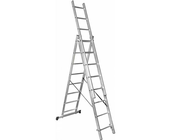Трехсекционная лестница Gigant L-03 3х8 (Россия) 