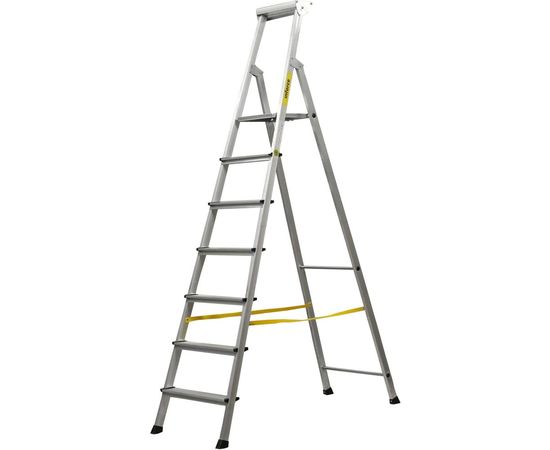 Алюминиевая стремянка с алюминиевым лотком Inforce 7 ступеней СП-01-07 