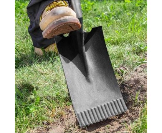 Лопата (прямой штык, черенок из стекловолокна) VERTO 15G004 – изображение 3