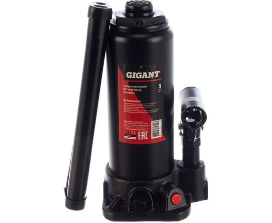 Гидравлический бутылочный домкрат 5Т Gigant HBJ-5 – изображение 6