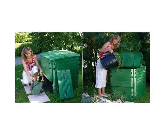 Ландшафтный компостер для дачи, 600 л, GRAF Thermo-KING 626002 – изображение 2