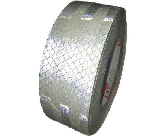 Светоотражающая лента ДАЛИ-авто призма высокой интенсивности 50мм*23м белая DA-01876 – изображение 2