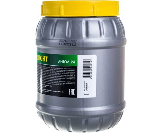 Пластичная смазка OILRIGHT Литол-24 800 г 6003 – изображение 2