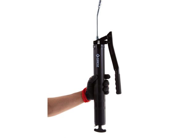 Профессиональный плунжерный шприц 413 атм, 750см3, трубка GROZ GR42590 - G10R/B – изображение 3