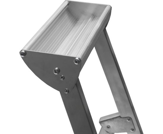 Алюминиевая стремянка с алюминиевым лотком Inforce 7 ступеней СП-01-07 – изображение 6