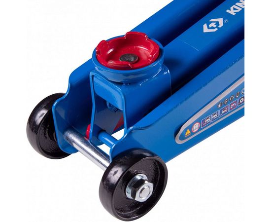 Подкатной домкрат KING TONY 2 т, кейс 9TYT138-02A-BA – изображение 5