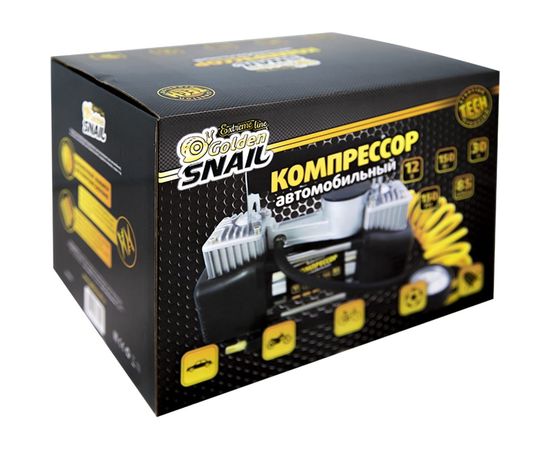 Компрессор Golden Snail UX META, 85 л, 2 поршневый GS9213 – изображение 4