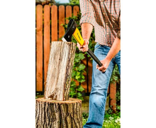 Большой топор TOPEX с рукояткой из стекловолокна, 1250 г 05A202 – изображение 3