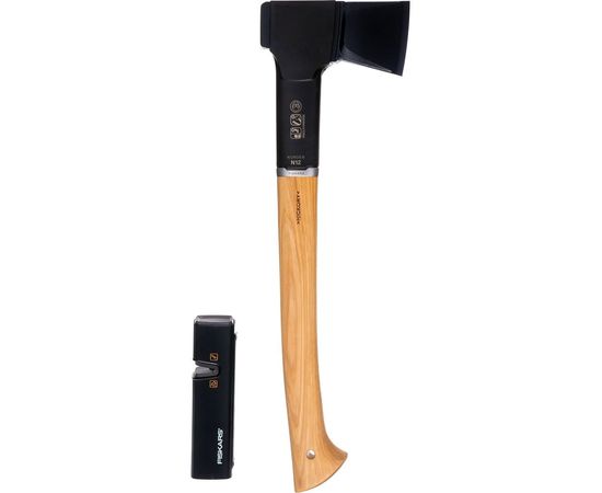 Набор Fiskars: топор Norden N12 NC COC 021366 FSC Mix + точилка 1052277 – изображение 4