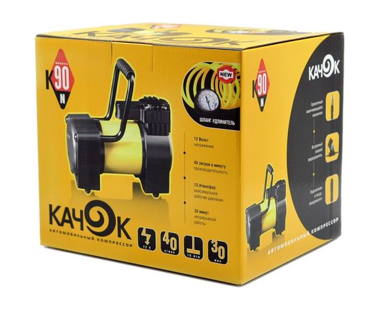 Автомобильный портативный компрессор Качок К90 N – изображение 9