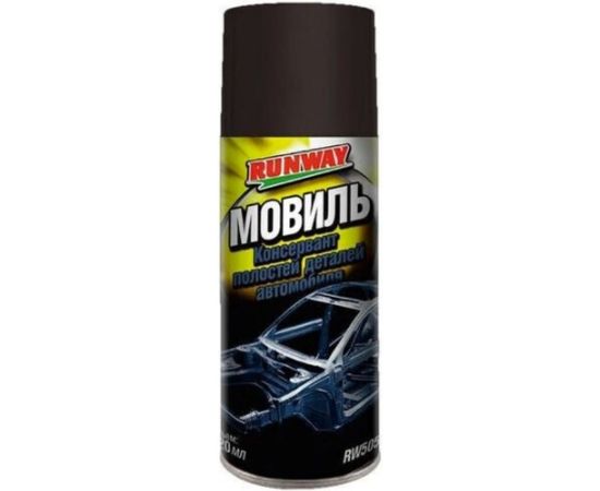 Мовиль концентрат полостей деталей автомобиля RUNWAY 520 мл. аэрозоль RW5056 