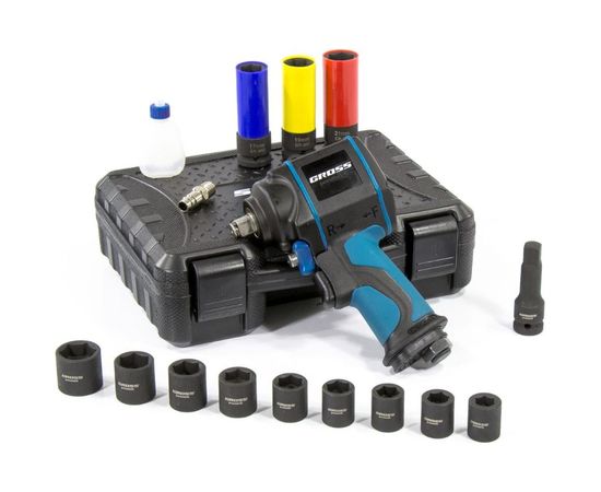 Пневматический ударный гайковерт GROSS G985K2 57445 