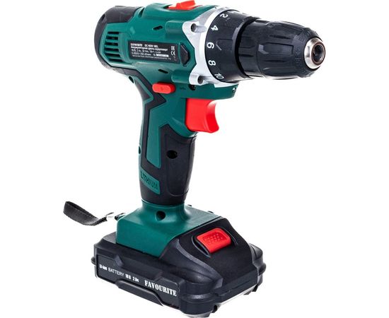 Аккумуляторная дрель-шуруповёрт FAVOURITE DC NEW 18EL 