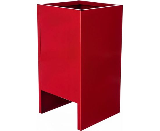 Напольная подставка СПЕЦ красная 200х200х380мм для ОП-4,5,6; ОУ-3; ОВП-4 до 5кг П-15 ОГН-П15К 