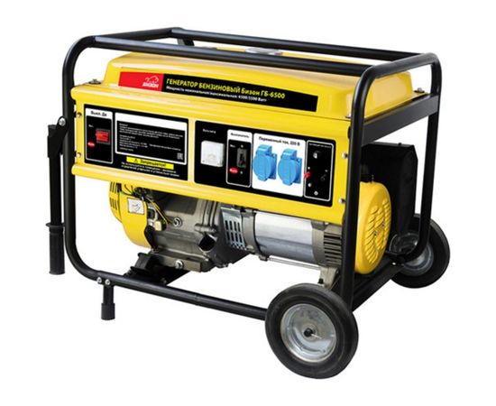 Бензиновый генератор БИЗОН ГБ-6500 