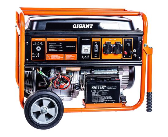 Бензиновый генератор Gigant GGL-6500E 