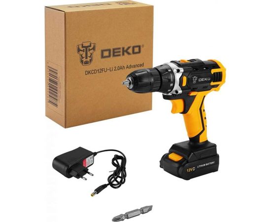 Аккумуляторная дрель DEKO DKCD12FU-Li 063-4131 – изображение 3
