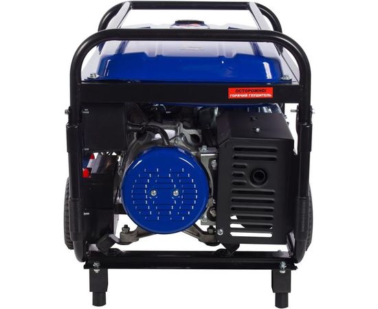 Гибридный генератор газ-бензин СПЕЦ-HG-7000 и комплект для подключения к сети+баллону – изображение 2