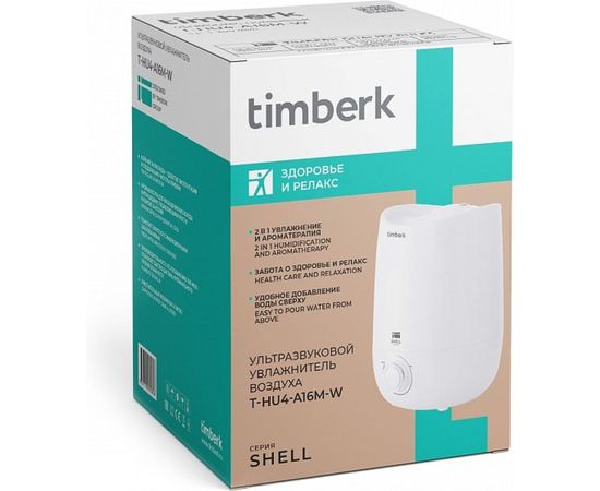 Ультразвуковой увлажнитель воздуха Timberk T-HU4-A16M-W – изображение 2