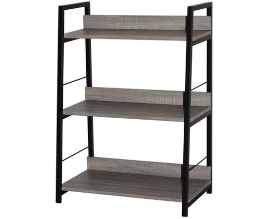 Стеллаж на металлокаркасе BRABIX LOFT SH-002 600х350х845 мм, цвет дуб антик 641232 – изображение 2
