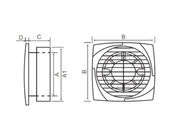 Вентилятор MTG A fi150-K с клапаном 31186 – изображение 2