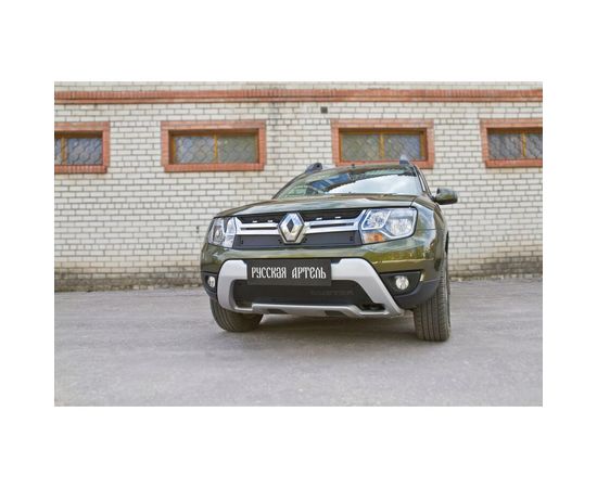 Зимняя заглушка решетки радиатора и переднего бампера Русская Артель Renault Duster 2015- ZRR-131402 – изображение 3