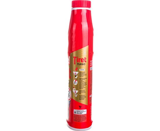 Средство для прочистки канализационных труб TIRET Turbo, гель, 1 л 8147377 602018 – изображение 3