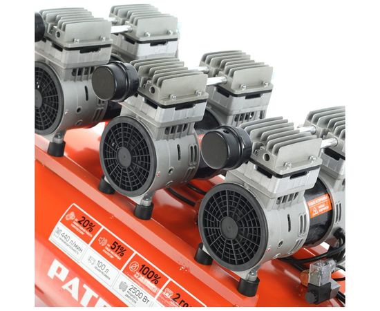 Поршневой безмасляный компрессор PATRIOT WO 100-440 525301935 – изображение 4