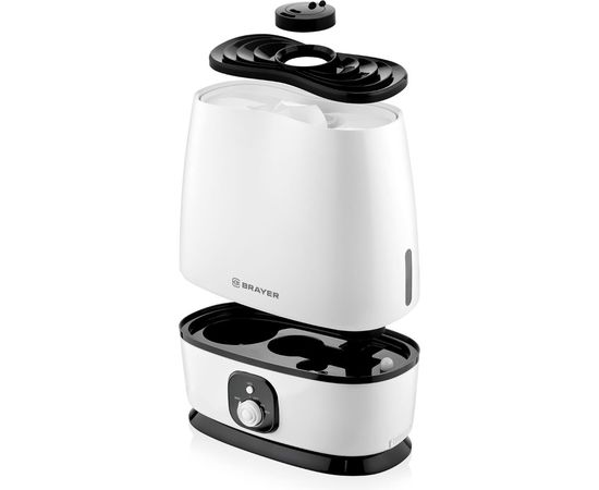 Увлажнитель ультразвуковой BRAYER 6 л, 25 м, 40-80 процентов, 24 ч. BR4702 – изображение 2