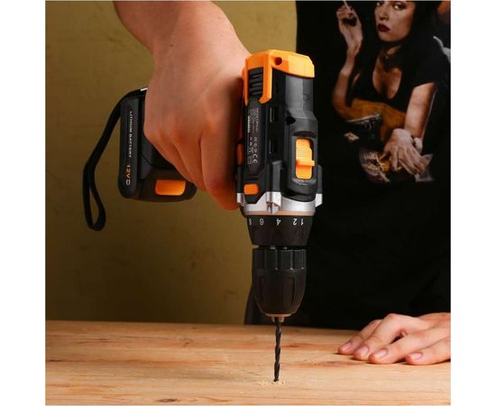 Аккумуляторная дрель DEKO DKCD12FU-Li 063-4131 – изображение 4