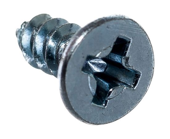 Саморез ZAMETAL 3,5х9,5 с потайн. гол., крест. шлиц, DIN 7982, оц., 1000 шт ZA100510 