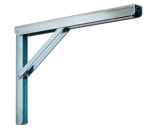 Складной кронштейн VORMANN Multi-Line 270х400х36х2 мм, оцинкованный, 200 кг 00152 400 Z 