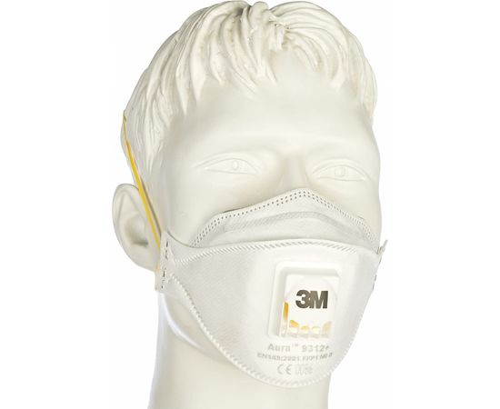 Противоаэрозольная фильтрующая полумаска 3М 9312, класс защиты FFP1 NR D, 10 шт/уп. 7000034717 