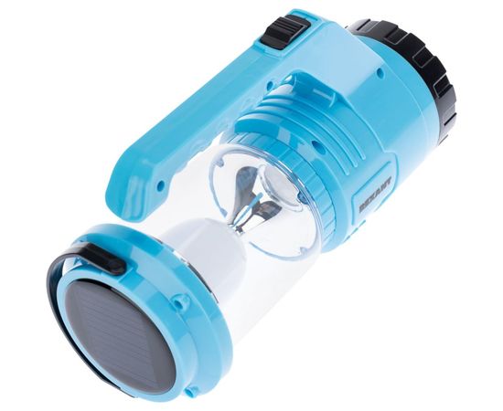 Светодиодный аккумуляторный кемпинговый фонарь REXANT, powerbank, солнечная батарея 75-721 